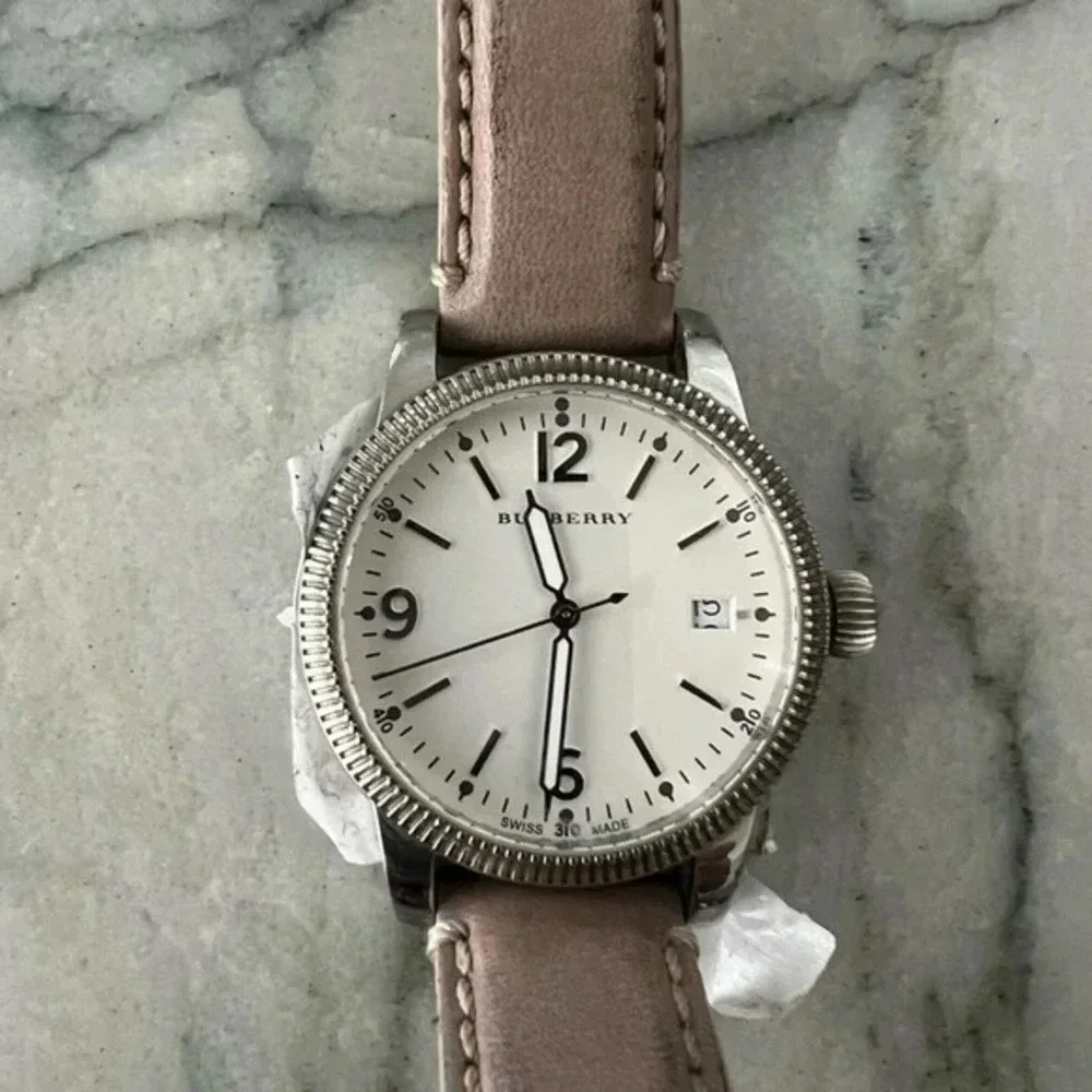 Burberry Smooth Trench Leather Ladies Watch BU7822